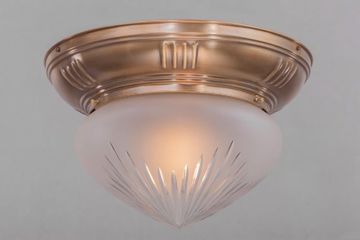 PRAGUE 20/2 - Brass ceiling light by Patinas Lighting - view 3